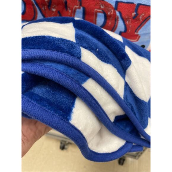 TEXAS RANGERS 60x70” Plush Blanket Throw MLB Baseball Tailgating Sports Fan Gift - Picture 6 of 6